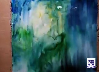 چند سیکنڈوں میں پوری وادی پینٹ کرکے سب کو حیران کردینے والی ویڈیو