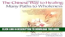 New Book Chinese Way to Healing: Many Paths to WHoleness