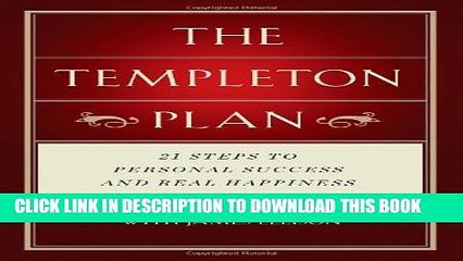 [PDF] Templeton Plan: 21 Steps to Personal success and Real Happiness Full Collection