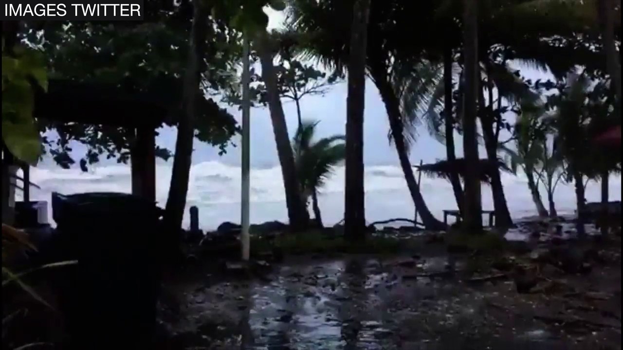Martinique : la tempête Matthew fait des dégâts