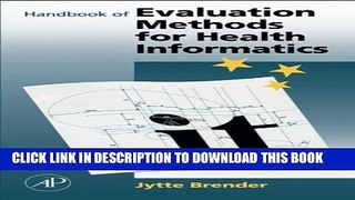 New Book Handbook of Evaluation Methods for Health Informatics