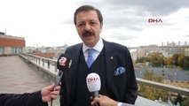 TOBB Başkanı Rıfat Hisarcıklıoğlu Moskova'da