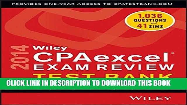 [PDF] Wiley CPAexcel Exam Review 2014 Test Bank: Auditing and Attestation Full Online