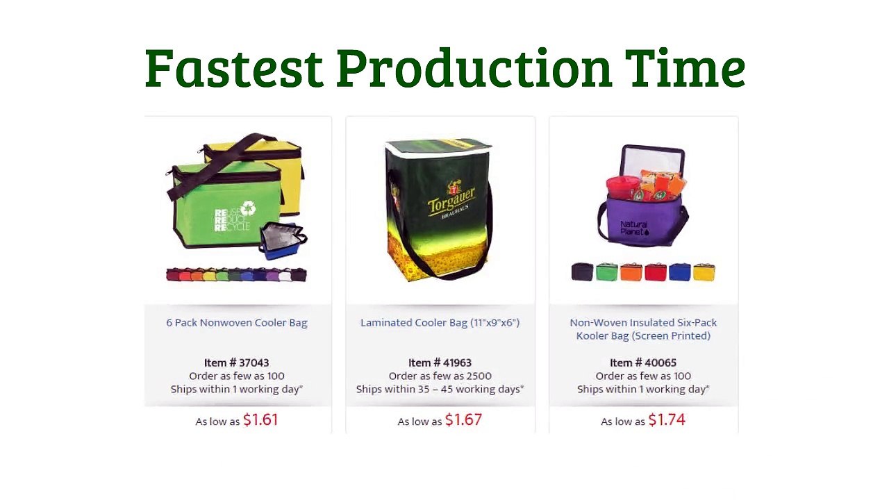 Custom Cooler Bags - On Buying Logo Imprinted Cooler Bags