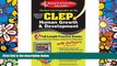 Big Deals  CLEP Human Growth   Development w/ CD (REA) - The Best Test Prep for the CLEP (Test