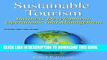 [PDF] Sustainable Tourism: Business Development, Operations and Management Full Online