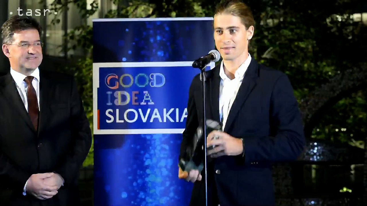Peter Sagan: Cene Good Idea Slovakia sa teším a som hrdý na Slovensko