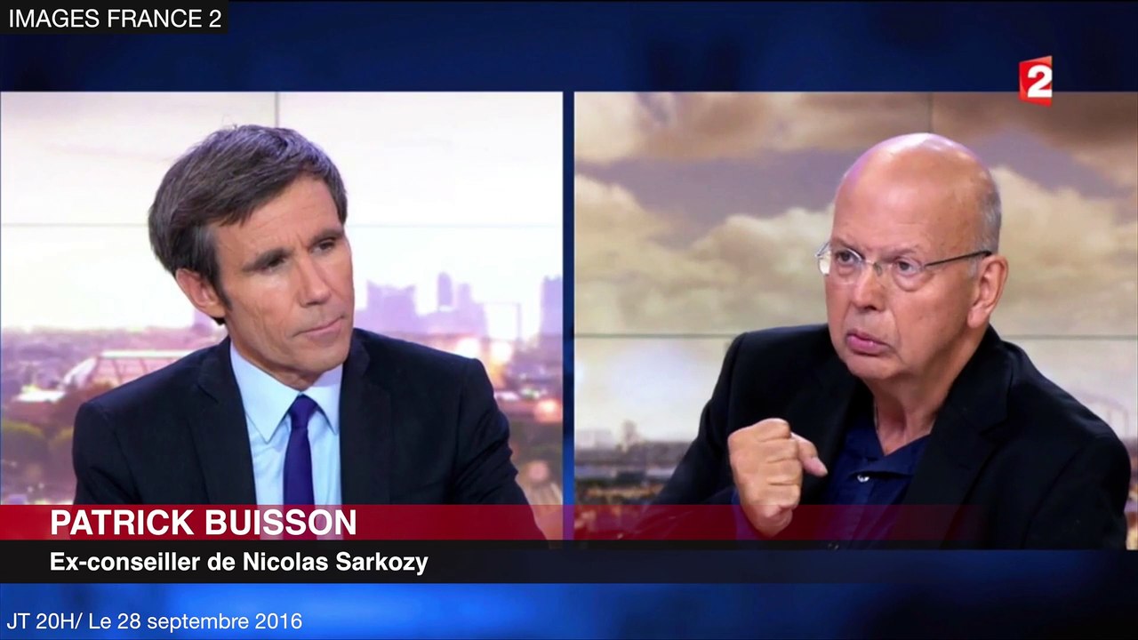 Patrick Buisson : "L'adhésion aux idées chez Nicolas Sarkozy est inexistante" (France 2)