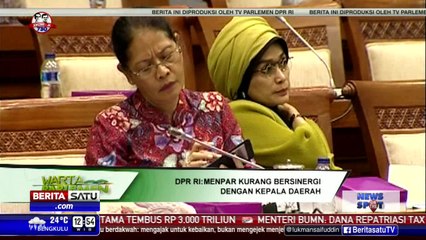 Télécharger la video: DPR: Menpar Kurang Bersinergi dengan Kepala Daerah