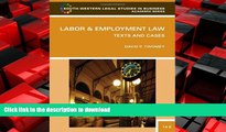 FAVORIT BOOK Labor and Employment Law: Text   Cases (South-Western Legal Studies in Business