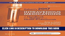 Collection Book 2017 Intravenous Medications: A Handbook for Nurses and Health Professionals, 33e
