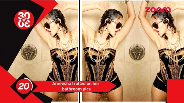 Ameesha Patel Trolled On Her Bathroom Pictures, Arjun Had His Eyebrows Plucked By Katrina