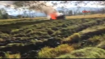 Çorum Biçerdöver, Hasat Yaparken Yandı