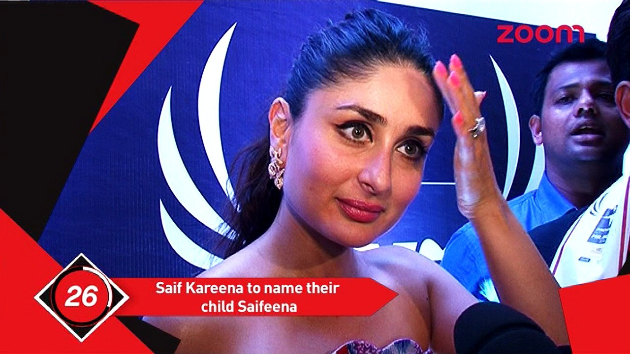 Kareena & Saif To Name Their Baby Saifeena , Ranveer Singh Flaunts His Abs