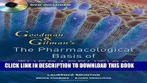 New Book Goodman and Gilman s The Pharmacological Basis of Therapeutics, Twelfth Edition
