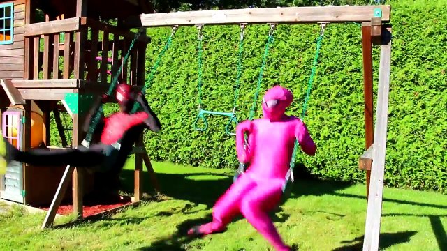 Frozen Elsa Becomes HAIRY! w_ Spiderman Maleficent Joker Princess Rapunzel Ariel Toys! Superhero Fun