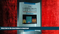 FAVORIT BOOK Evictions (California Landlord s Law Book: Evictions) FREE BOOK ONLINE