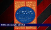 READ ONLINE Islamic Law and Civil Code: The Law of Property in Egypt FREE BOOK ONLINE