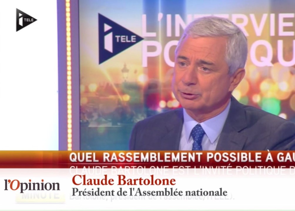Claude Bartolone «François Hollande n’est plus le même homme qu’au moment de la précédente élection»