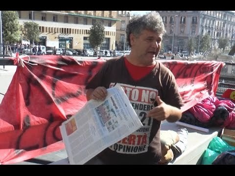 Pomigliano (NA) - Sbeffeggiarono Marchionne, reintegrati lavoratori Fiat licenziati (28.09.16)