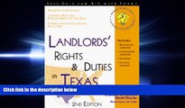 complete  Landlord s Rights   Duties in Texas (Landlord s Legal Guide in Texas)