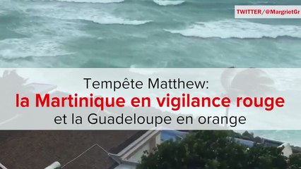 Les images impressionnantes de la tempête Matthew qui a balayé les Antilles