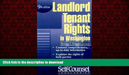 PDF ONLINE Landlord/Tenant Rights Washington (Landlord/Tenant Rights in Washington) READ PDF BOOKS