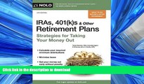 READ THE NEW BOOK IRAs, 401(k)s   Other Retirement Plans: Strategies for Taking Your Money Out
