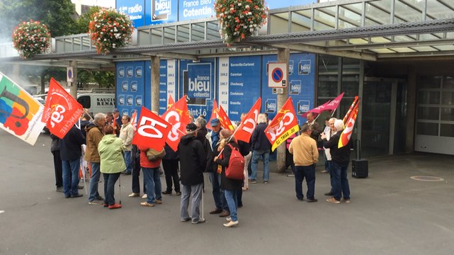 50 manifestants pour les retraites
