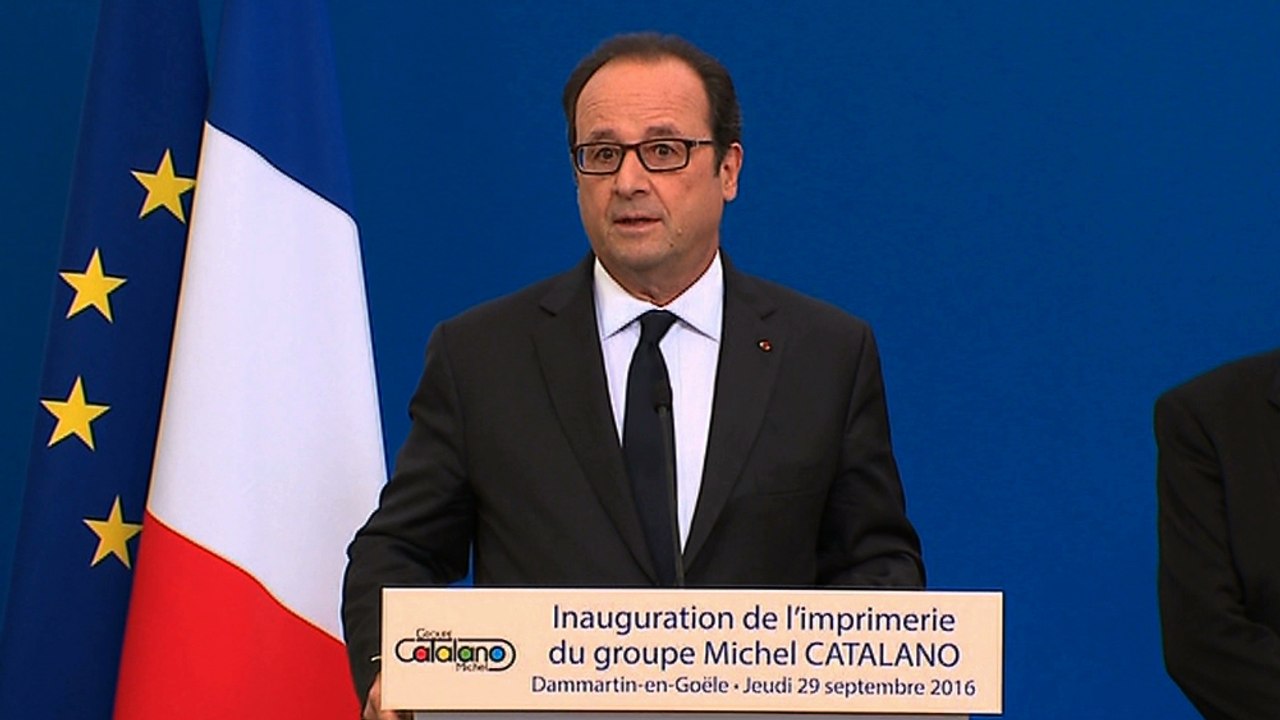 Inauguration de la nouvelle imprimerie groupe Michel Catalano à Dammartin-en-Goële