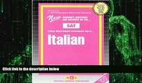 Big Deals  ITALIAN (SAT Subject Test Series) (Passbooks) (COLLEGE BOARD SAT SUBJECT TEST SERIES