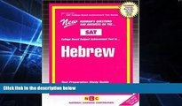 Big Deals  HEBREW (MODERN) (SAT Subject Test Series) (Passbooks) (COLLEGE BOARD SAT SUBJECT TEST