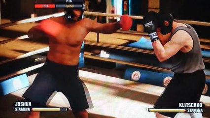 Anthony Joshua vs Wladimir Klitschko - Sparring (Simulation)
