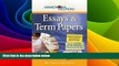 Big Deals  Homework Helpers: Essays   Term Papers (Homework Helpers (Career Press))  Free Full