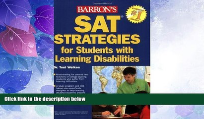 Big Deals  Barron s SAT Strategies for Students with Learning Disabilities  Best Seller Books Best