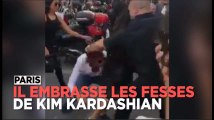 Paris : il agresse Kim Kardashian en lui embrassant les fesses