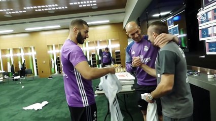 FRANCK RIBERY MEETS ZINEDINE ZIDANE