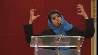 Exclusive speech of Girl On Pakistan