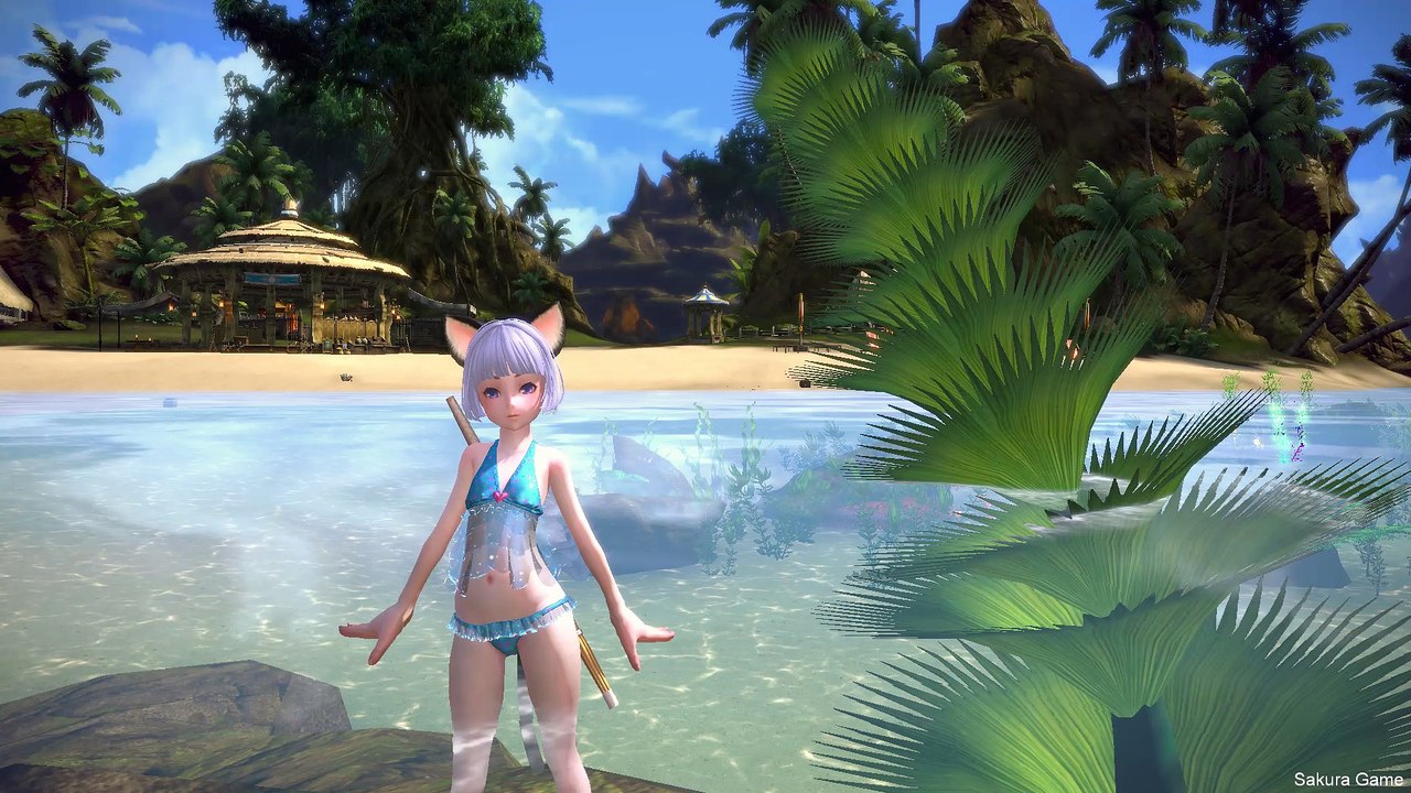 Tera Online - Lumière a la plage