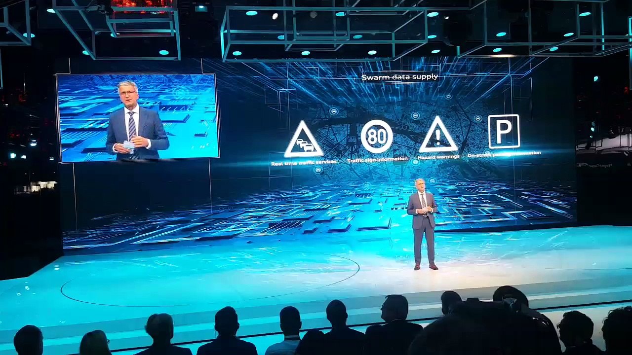 Mondial de l'Automobile à Paris - Conférences AUDI et AUDI SPORT