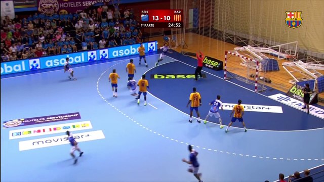 [HIGHLIGHTS] HANDBOL (Asobal) Benidorm - FC Barcelona Lassa (27-30)