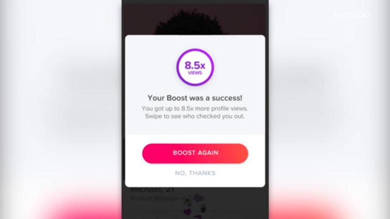 Tinder Promises More Profile Views with Tinder Boost
