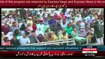Flag lowering ceremony at Wagah Border - 29th September 2016