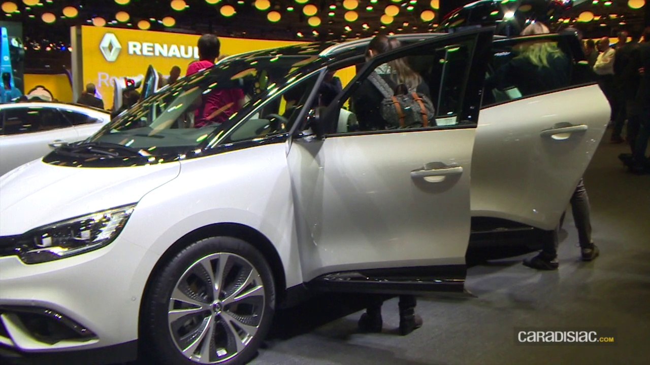 Renault Grand Scénic : le vrai familial - Mondial de l'auto 2016