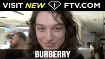 Burberry Prorsum Spring/Summer 2017 Make-up | FTV.com