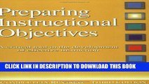 [PDF] Preparing Instructional Objectives 3Ed Popular Colection