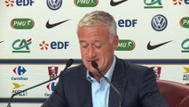 Qualifs CM 2018 - Bleus: Conférence de presse de Didier Deschamps