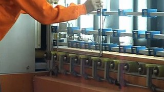 ERSAN MACHINE - ACWM - Automatic Glass Combining & Panel Press Glass Washing Line