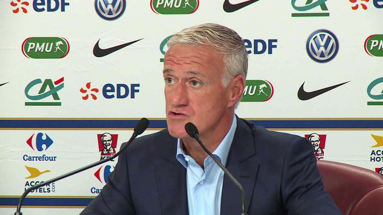 Qualifs CM 2018 - Bleus: Didier Deschamps parle...