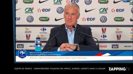 Equipe de France : Karim Benzema toujours pas dans le groupe, Aymeric Laporte appelé